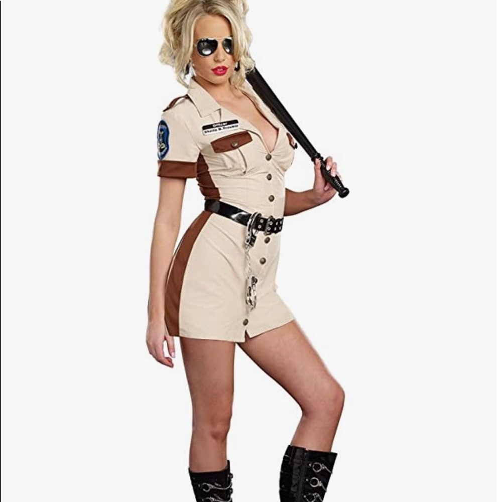 Dreamgirl Women's “Don’t Stop Cop” Cosplay Costume – Size XL